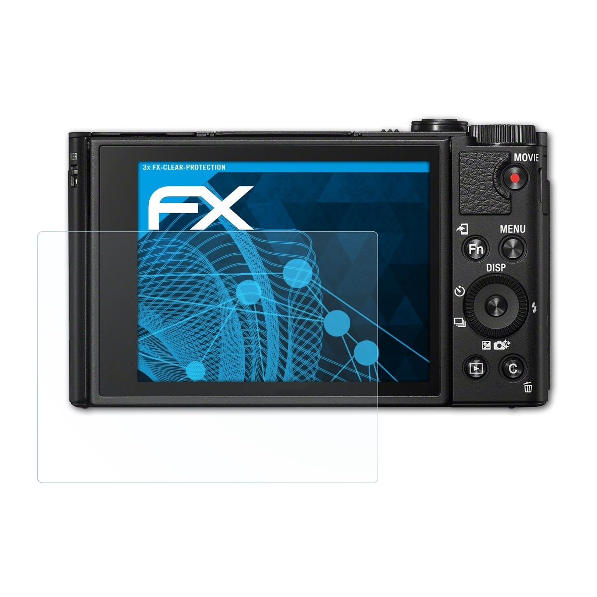 FX-Clear 3x Sony DSC-HX95) Displayschutz(für ATFOLIX