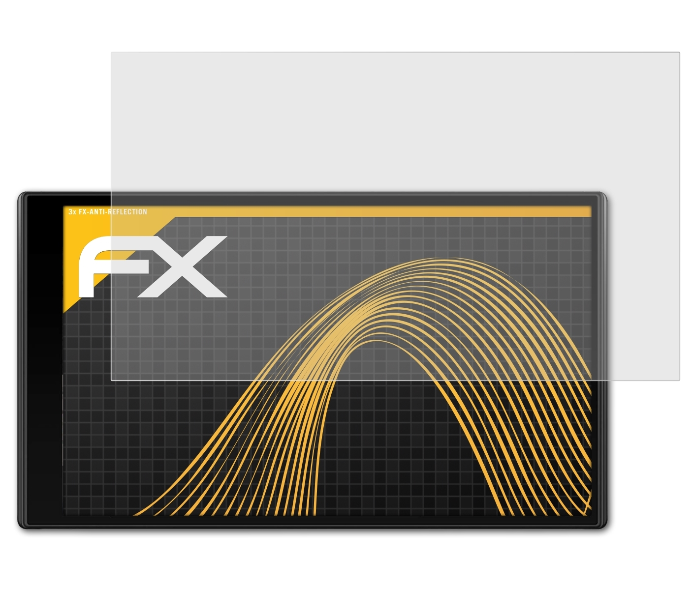 Displayschutz(für DriveSmart FX-Antireflex ATFOLIX 65) Garmin 3x