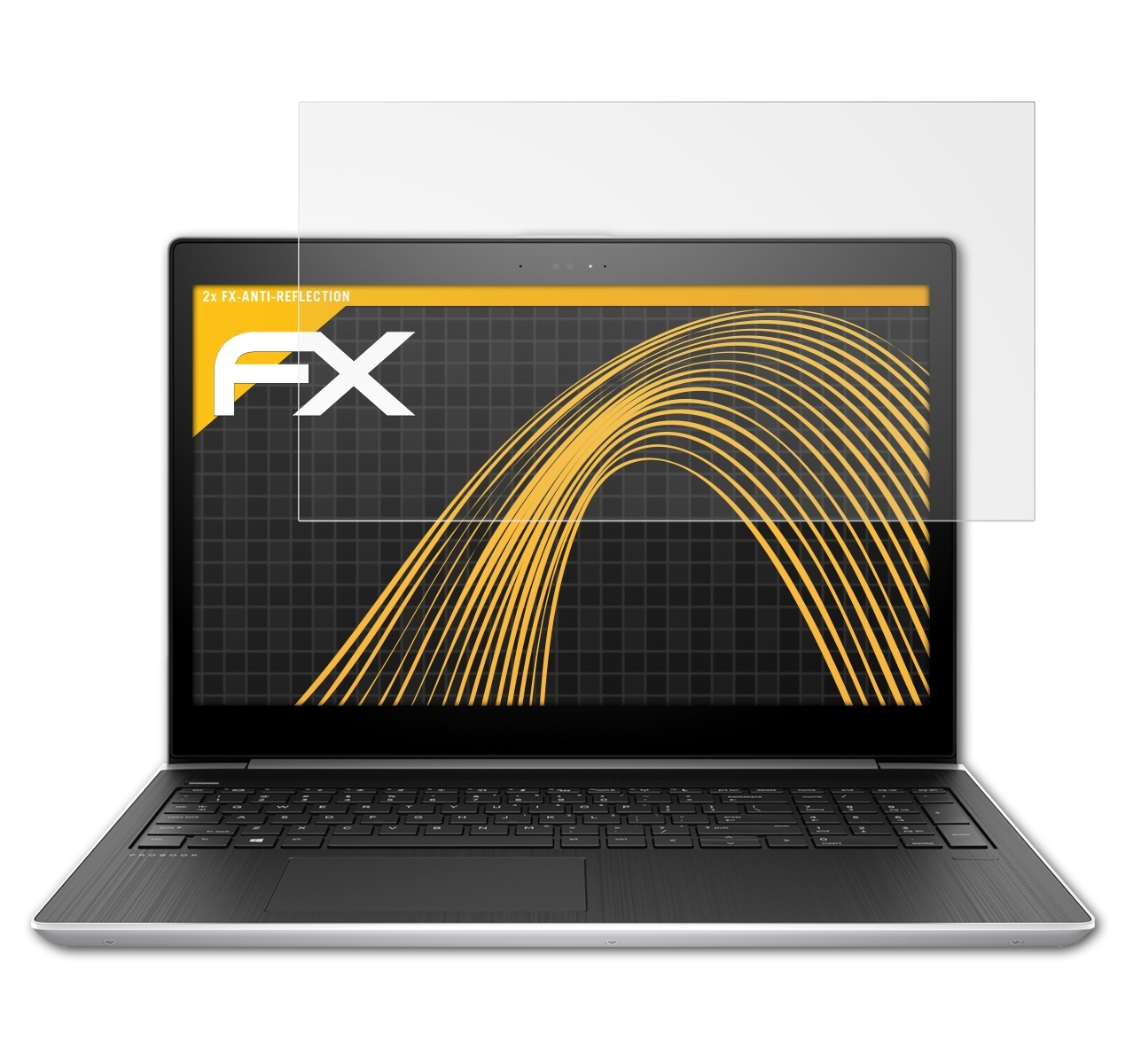 ATFOLIX 2x 450 HP ProBook FX-Antireflex Displayschutz(für G5)