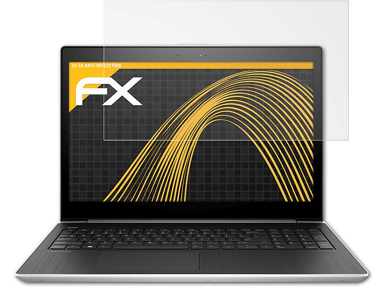 HP 2x Displayschutz(für 450 ProBook FX-Antireflex G5) ATFOLIX