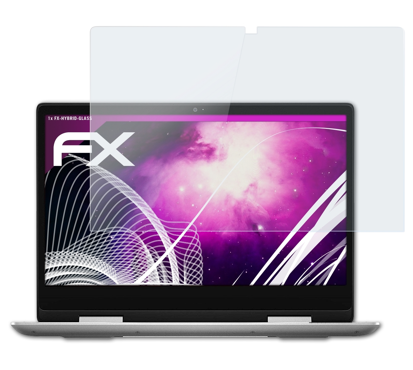 ATFOLIX FX-Hybrid-Glass Schutzglas(für 5000) Dell Inspiron 14