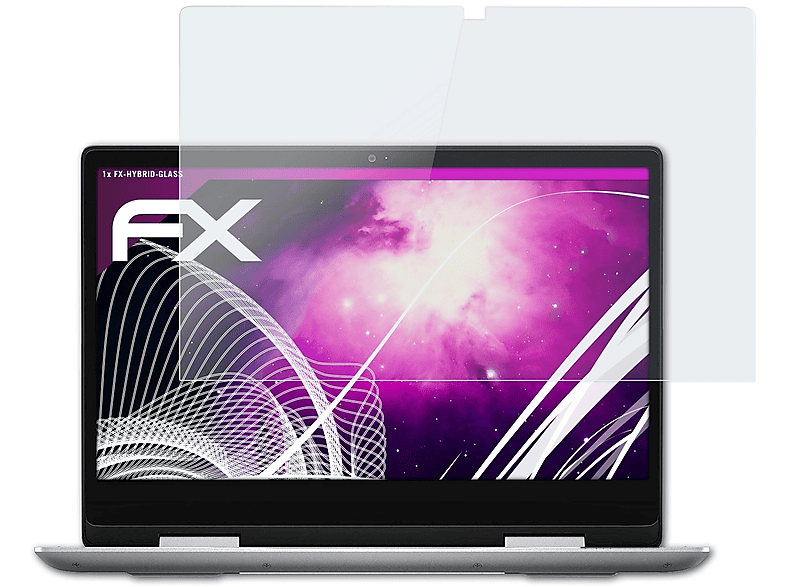 ATFOLIX FX-Hybrid-Glass Schutzglas(für Dell Inspiron 14 5000)