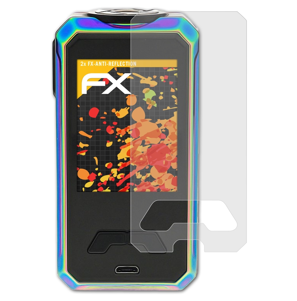 Mini) FX-Antireflex 2x Smoant Displayschutz(für Charon ATFOLIX