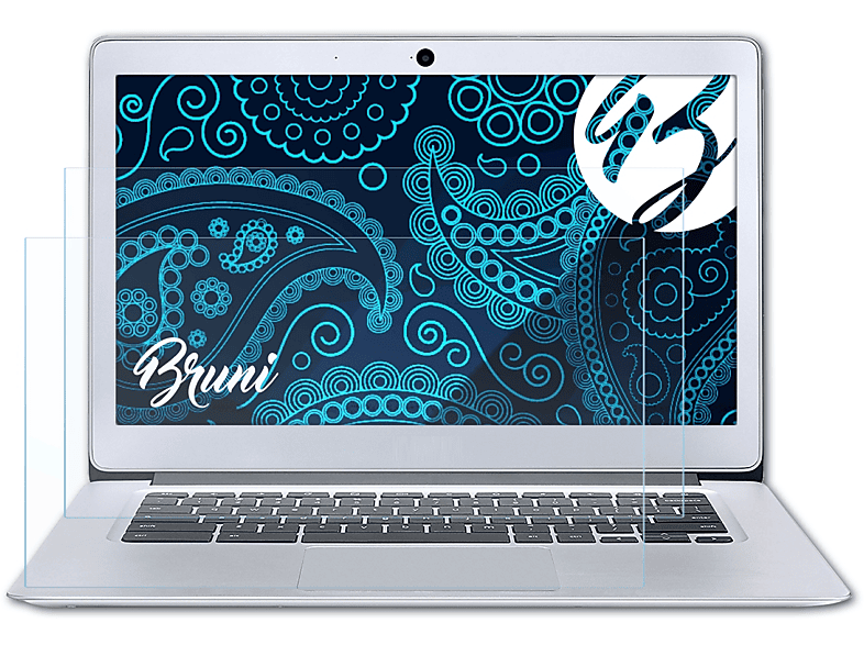 Basics-Clear Chromebook BRUNI 2x Acer (CB3-431)) 14 Schutzfolie(für