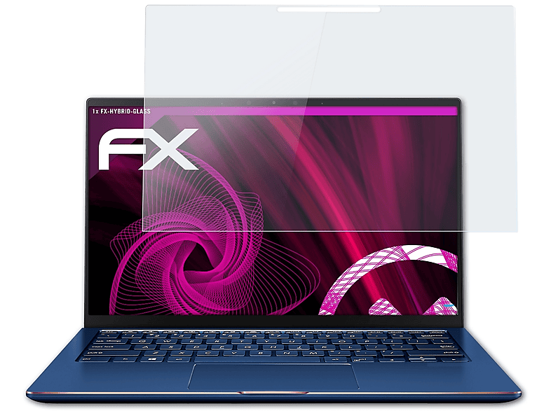 ZenBook Flip 15 ATFOLIX Schutzglas(für Asus FX-Hybrid-Glass (UX562FD))