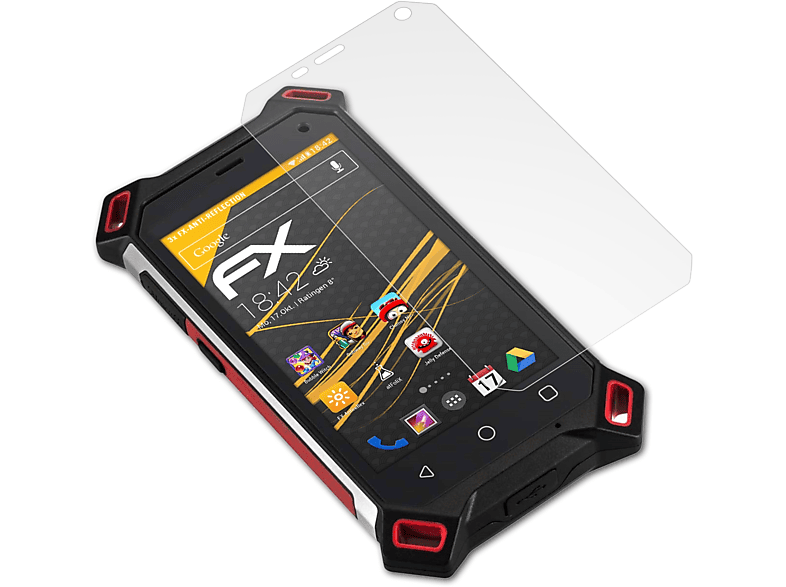 ATFOLIX 3x FX-Antireflex Displayschutz(für Getnord Lynx)
