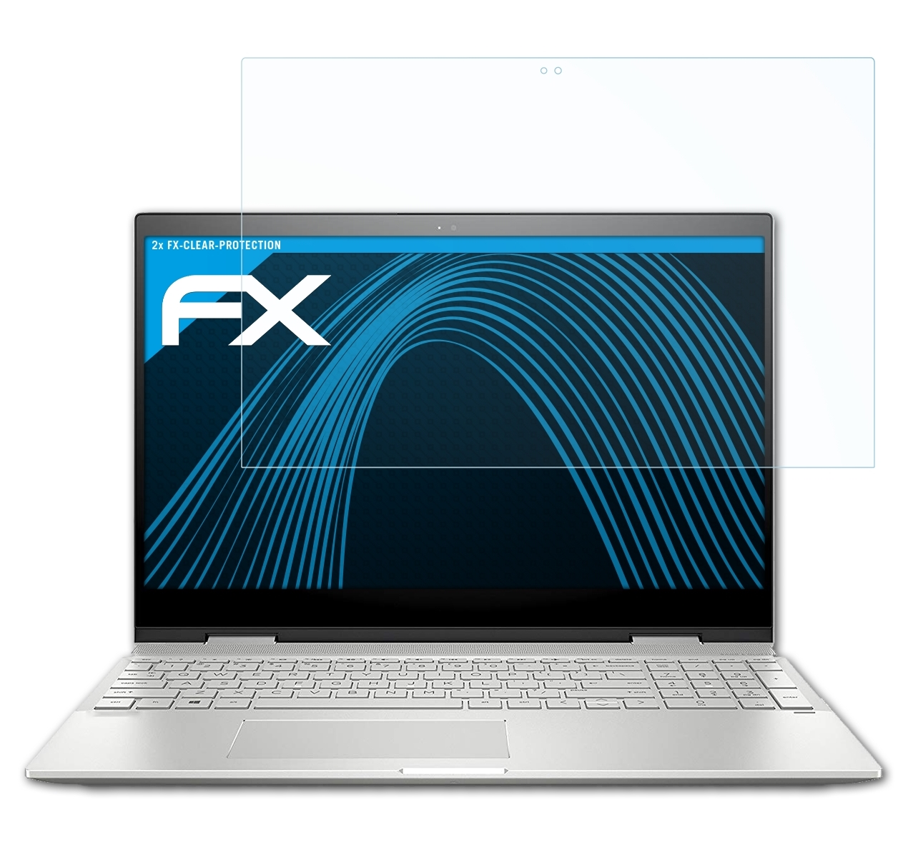 15-cn0008ng) FX-Clear Displayschutz(für x360 Envy 2x ATFOLIX HP