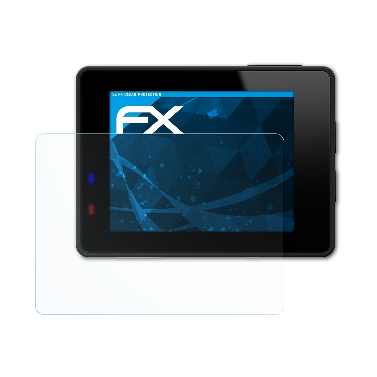 ATFOLIX 3x Trawo) FX-Clear Apeman Displayschutz(für