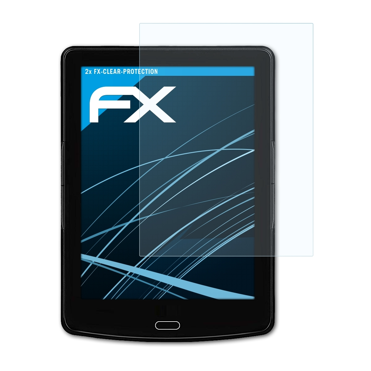 ATFOLIX Displayschutz(für HD) inkBook 2x Prime FX-Clear