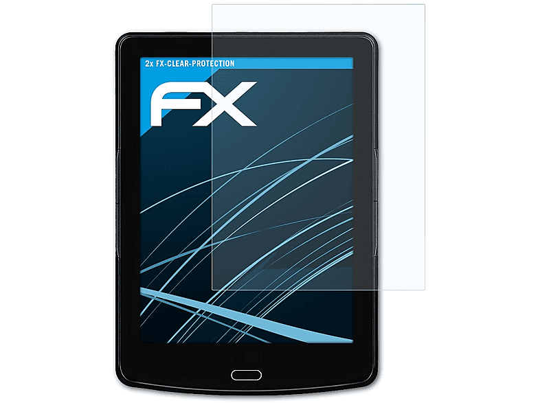 ATFOLIX HD) Prime Displayschutz(für FX-Clear 2x inkBook