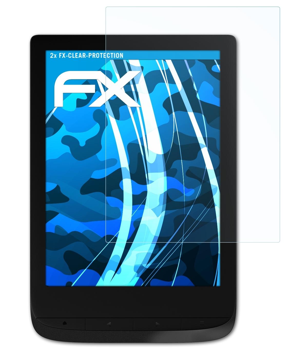 FX-Clear Touch 2x Lux ATFOLIX PocketBook 4) Displayschutz(für