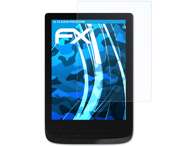 FX-Clear Touch 2x Lux ATFOLIX PocketBook 4) Displayschutz(für