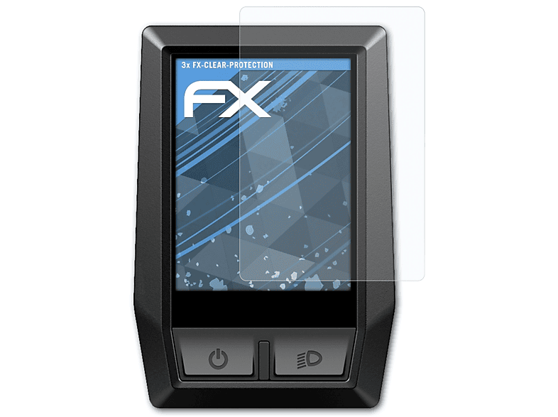 ATFOLIX 3x FX-Clear Kiox) Displayschutz(für Bosch