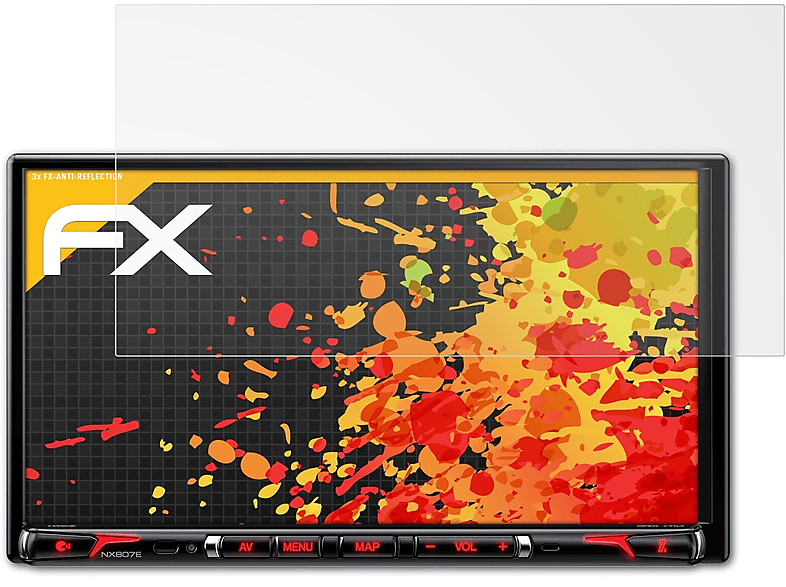 ATFOLIX 3x FX-Antireflex Displayschutz(für NX807E) Clarion