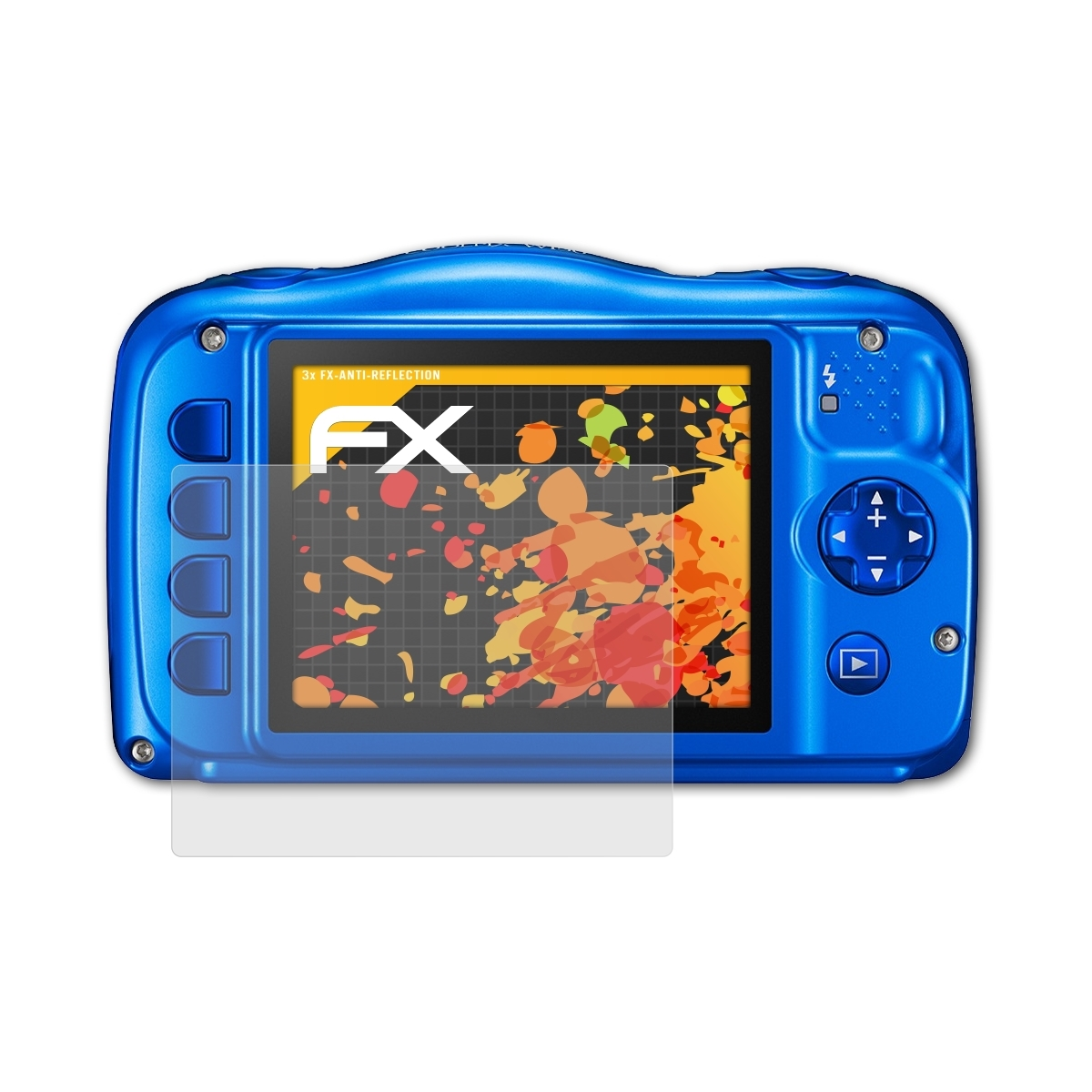 ATFOLIX 3x FX-Antireflex Nikon W150) Coolpix Displayschutz(für