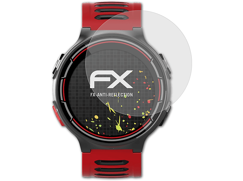 ATFOLIX 3x FX-Antireflex Displayschutz(für Coros Pace)
