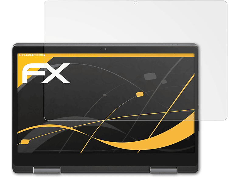 FX-Antireflex ATFOLIX 14) 2x Inspiron Dell Chromebook Displayschutz(für