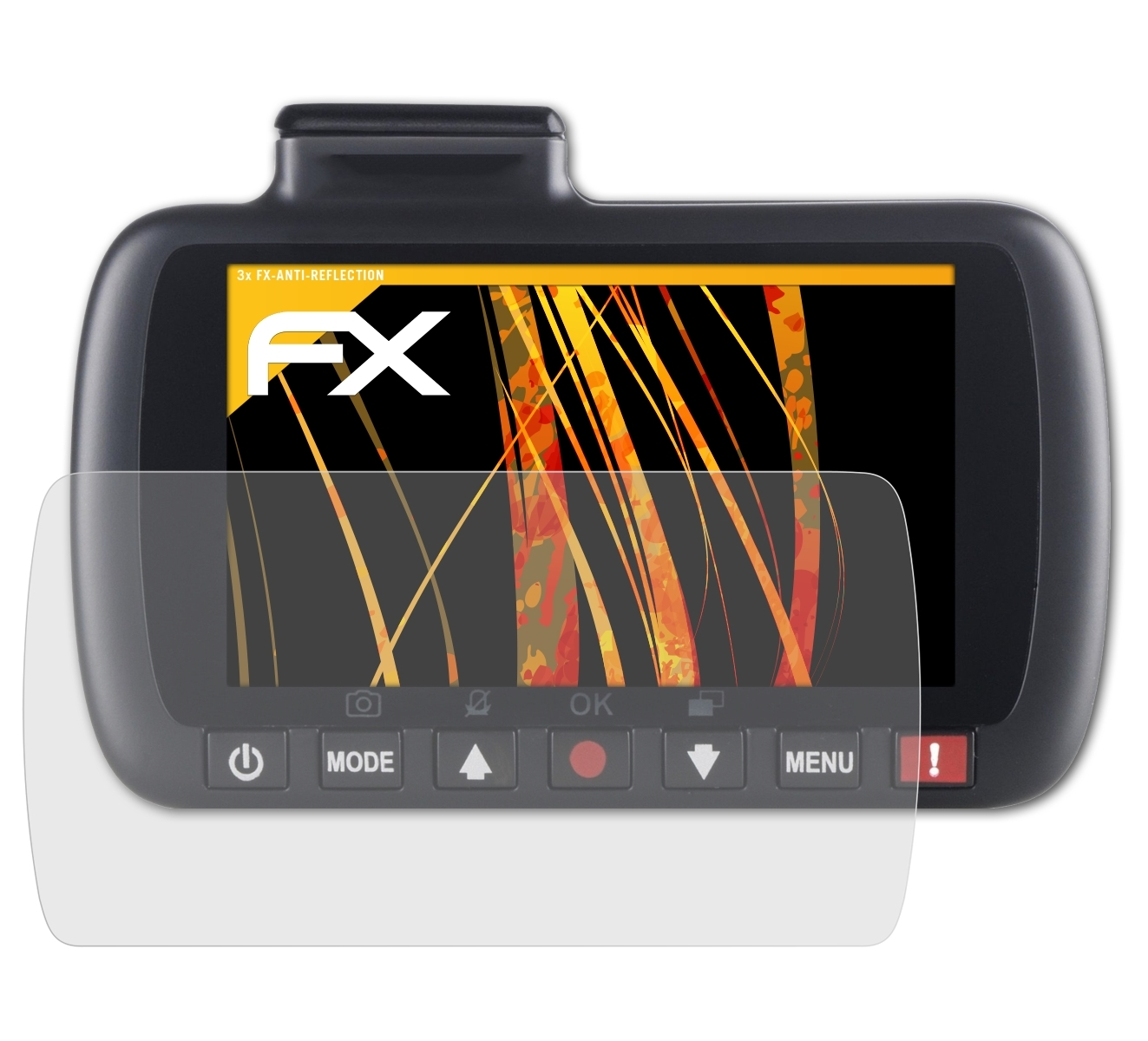 3x Lite) FX-Antireflex Displayschutz(für 212 ATFOLIX Nextbase