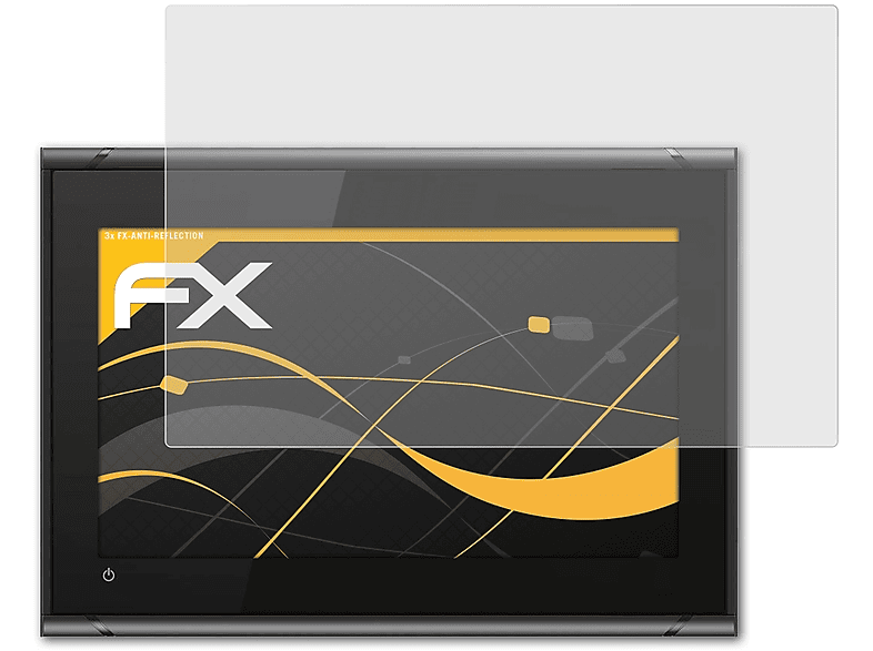 ATFOLIX 3x FX-Antireflex Displayschutz(für Simrad GO9 XSE)