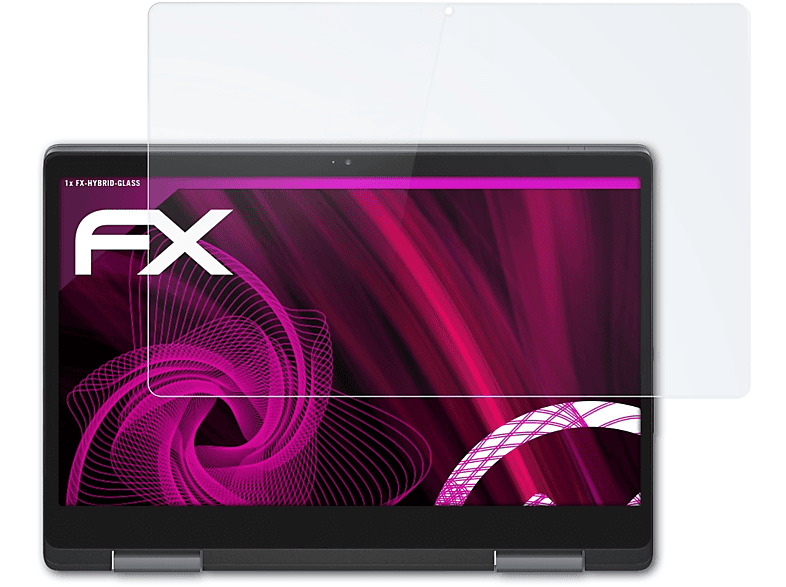 Inspiron FX-Hybrid-Glass Chromebook ATFOLIX Schutzglas(für 14) Dell