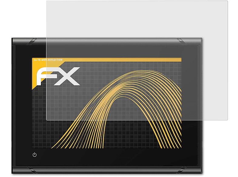 ATFOLIX 3x FX-Antireflex Displayschutz(für Simrad GO5 XSE)