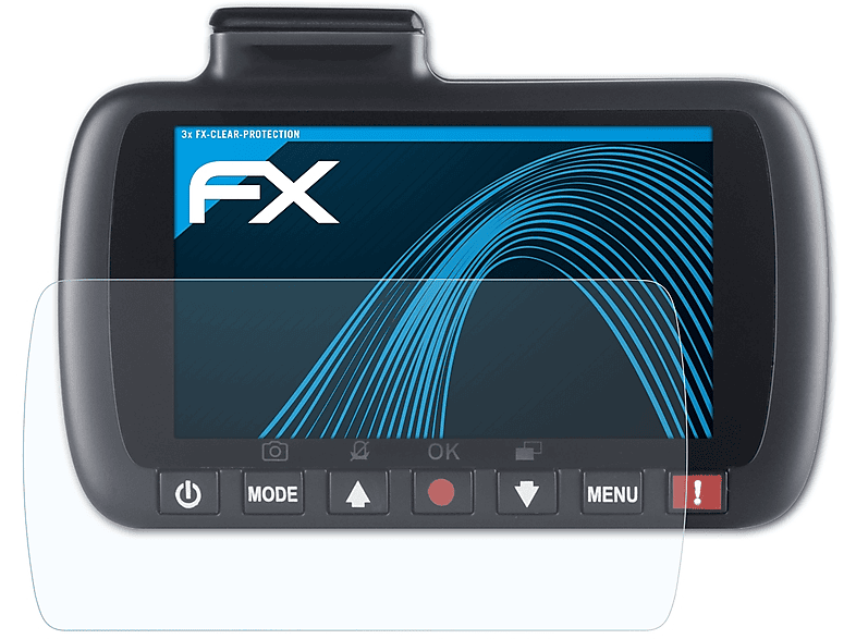 Nextbase FX-Clear ATFOLIX 212 Lite) Displayschutz(für 3x
