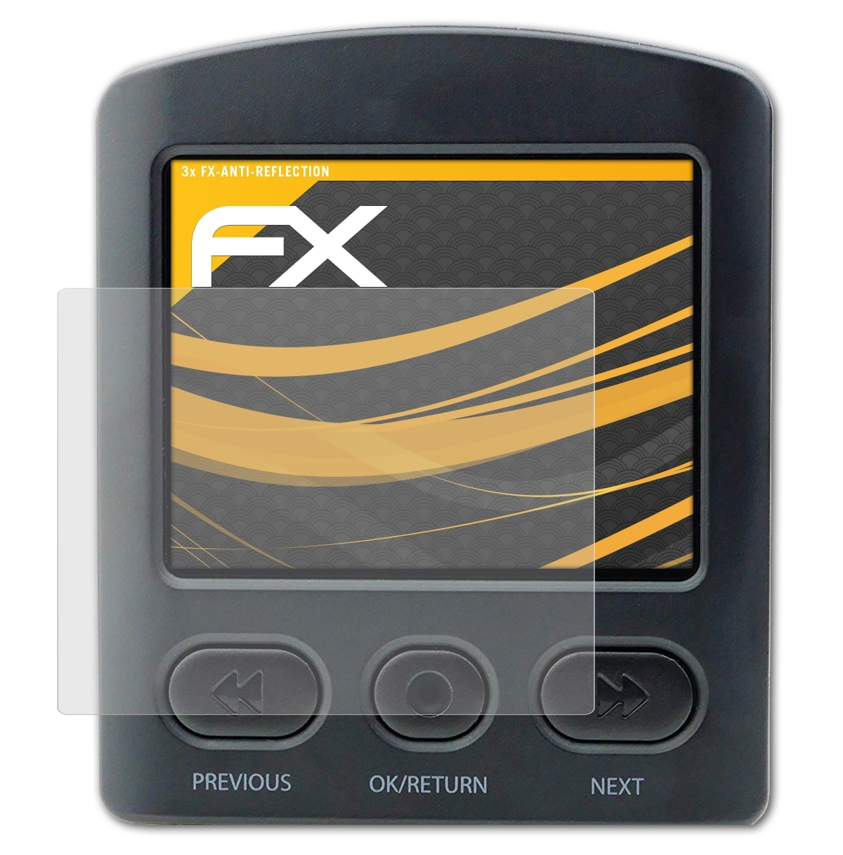 ATFOLIX 3x FX-Antireflex Displayschutz(für TLC2000) Brinno