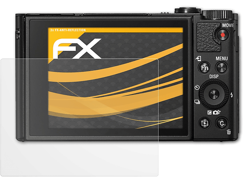 ATFOLIX 3x FX-Antireflex Displayschutz(für Sony DSC-HX99)