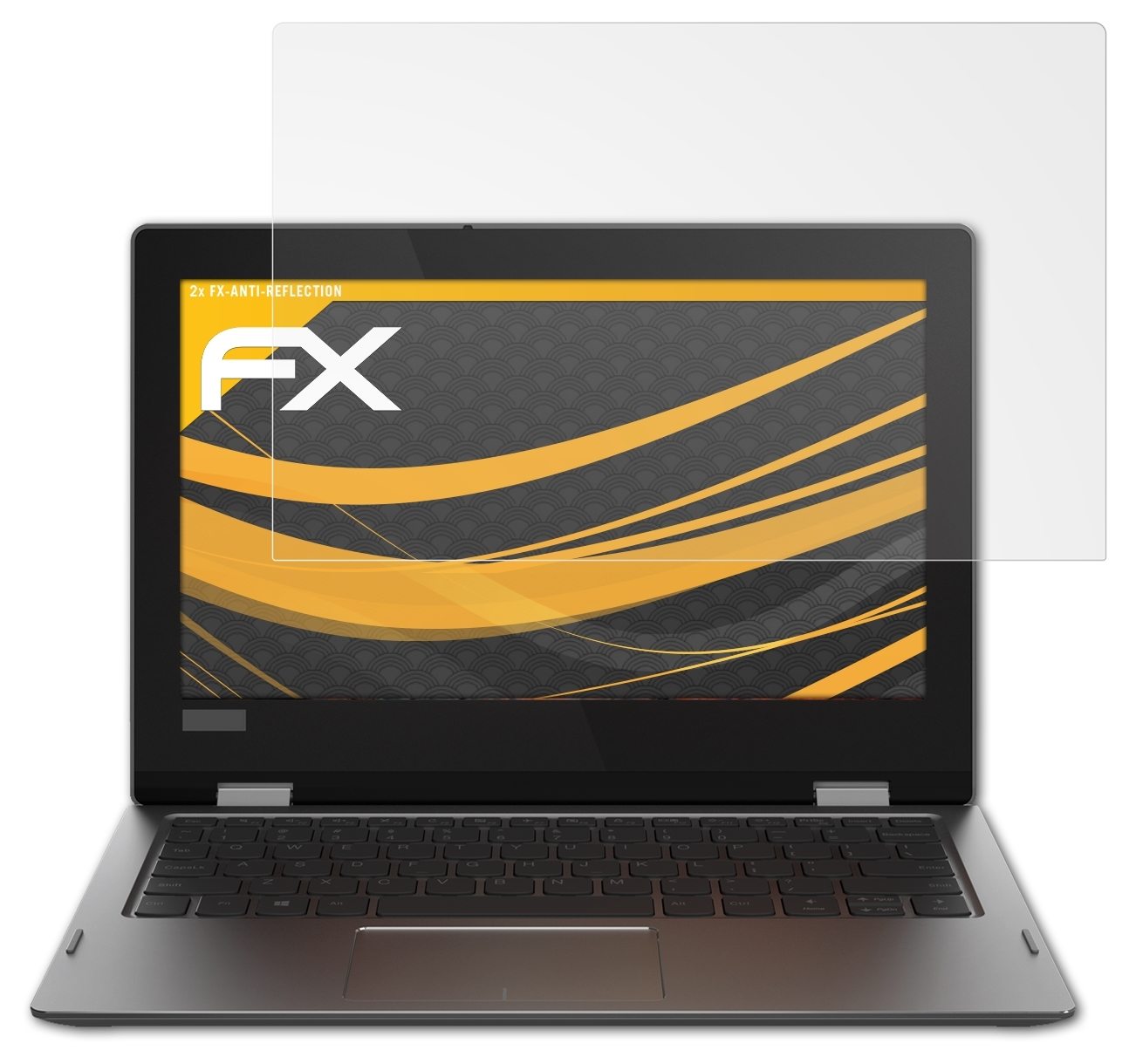 ATFOLIX 2x FX-Antireflex Displayschutz(für Lenovo Yoga (11 330 inch))