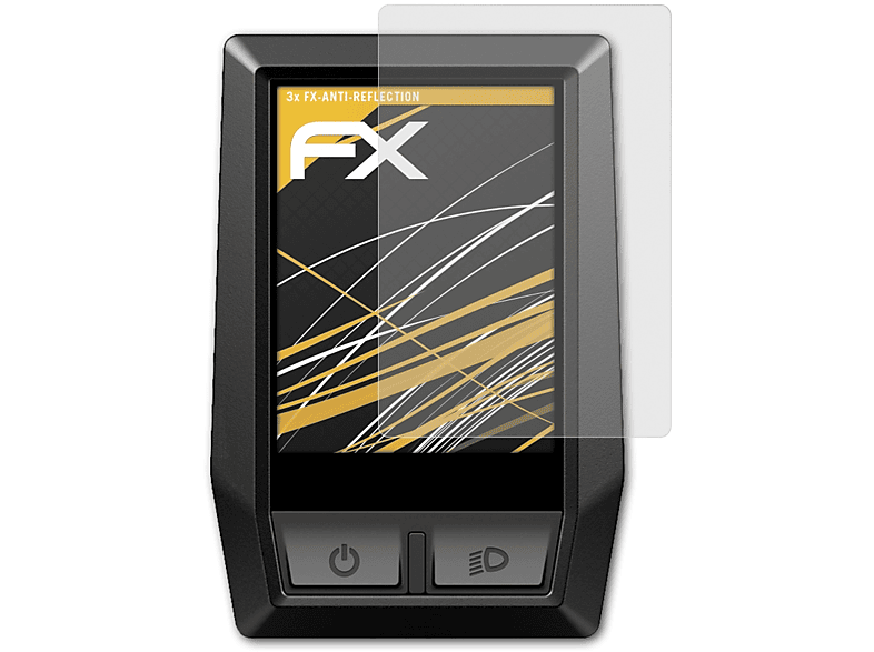 ATFOLIX 3x FX-Antireflex Displayschutz(für Bosch Kiox)