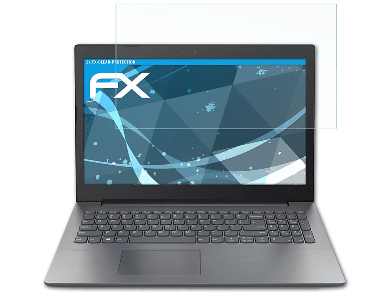 ATFOLIX 2x FX-Clear Displayschutz(für inch)) Lenovo IdeaPad (17 330