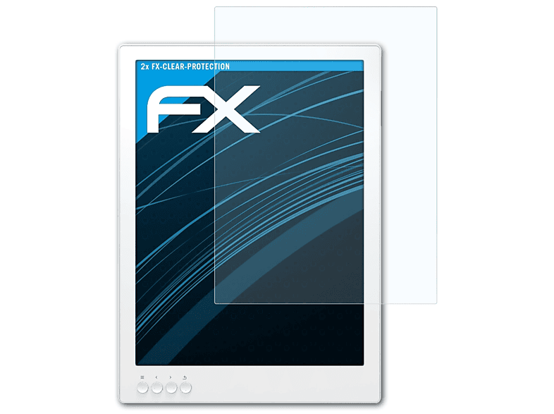 ATFOLIX 2x FX-Clear Displayschutz(für Onyx Max2 Pro)