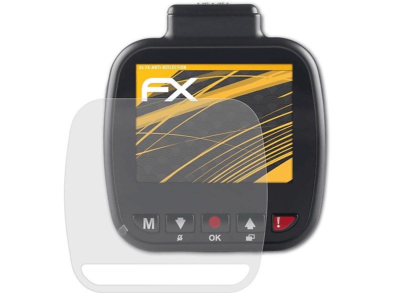 ATFOLIX 3x FX-Antireflex Displayschutz(für Nextbase 112)