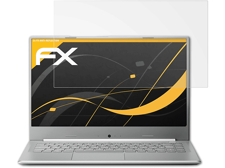 ATFOLIX 2x FX-Antireflex Displayschutz(für Medion AKOYA S6445 (MD61277))