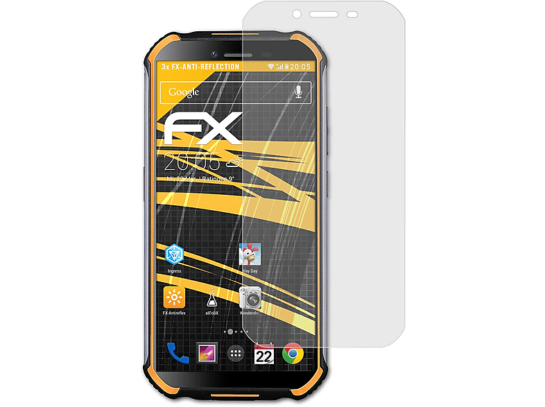 Doogee ATFOLIX Displayschutz(für FX-Antireflex S40) 3x