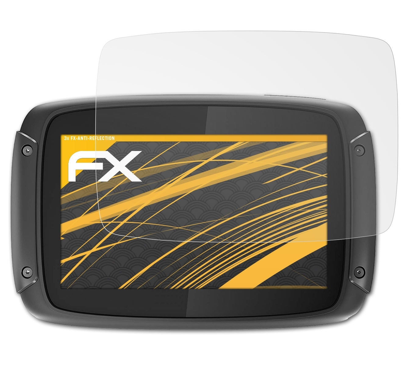 3x FX-Antireflex Displayschutz(für 50) TomTom Rider ATFOLIX