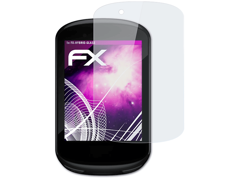 FX-Hybrid-Glass Schutzglas(für Edge Garmin ATFOLIX 830)