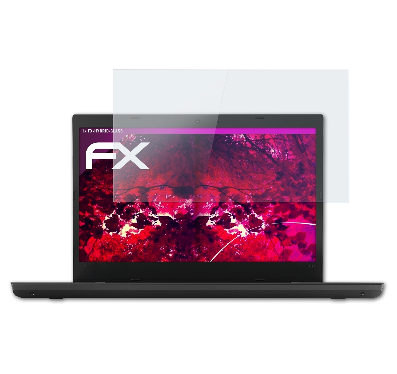 ATFOLIX FX-Hybrid-Glass Schutzglas(für L480) ThinkPad Lenovo