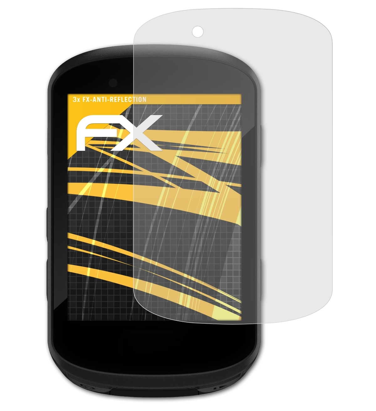 ATFOLIX 3x FX-Antireflex Displayschutz(für Garmin 530) Edge