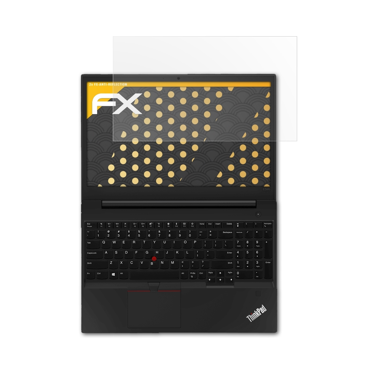 ThinkPad Displayschutz(für E595) FX-Antireflex 2x ATFOLIX Lenovo
