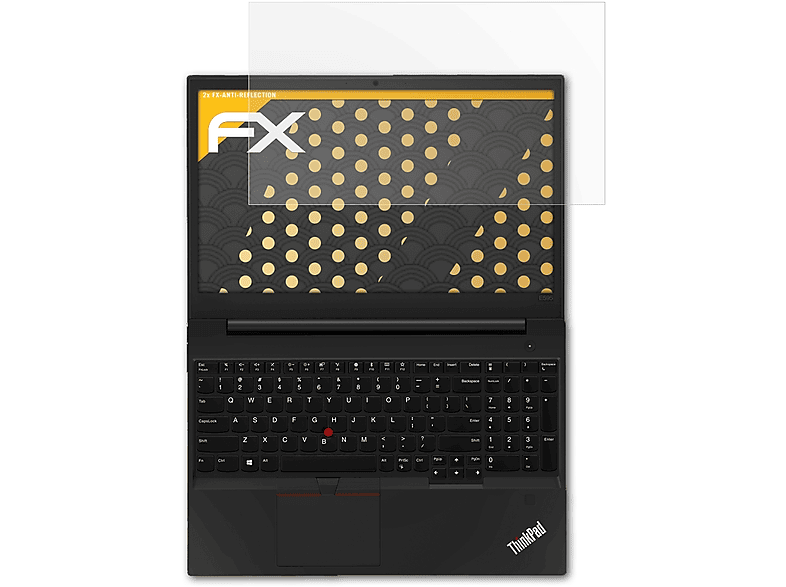 ATFOLIX 2x FX-Antireflex Displayschutz(für E595) ThinkPad Lenovo