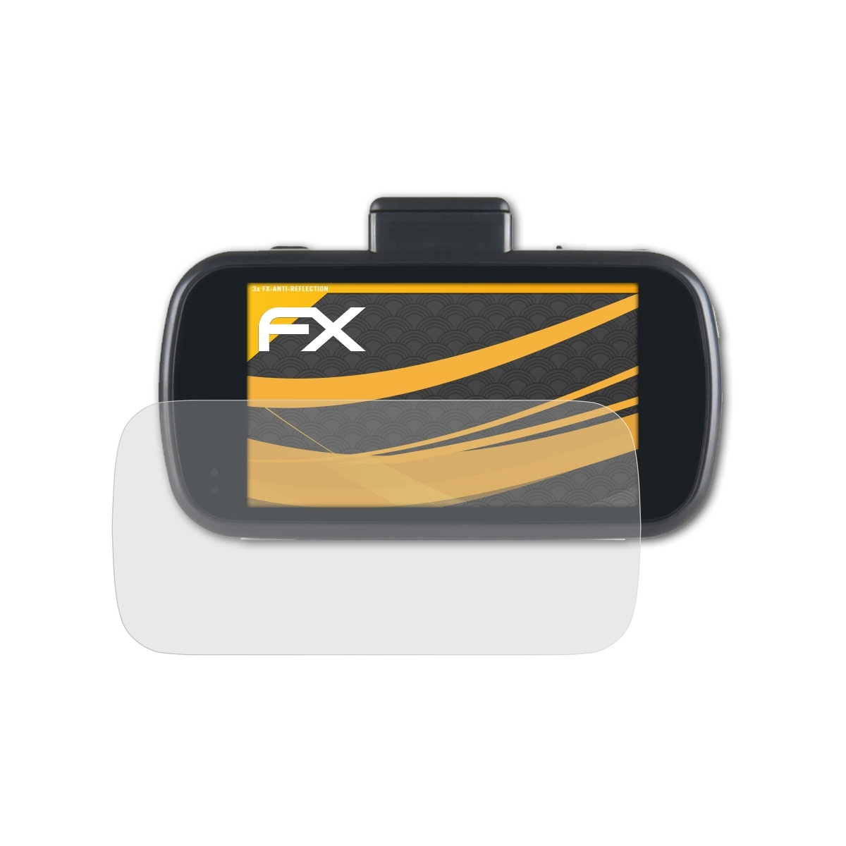ATFOLIX 3x FX-Antireflex Displayschutz(für Nextbase 612GW)