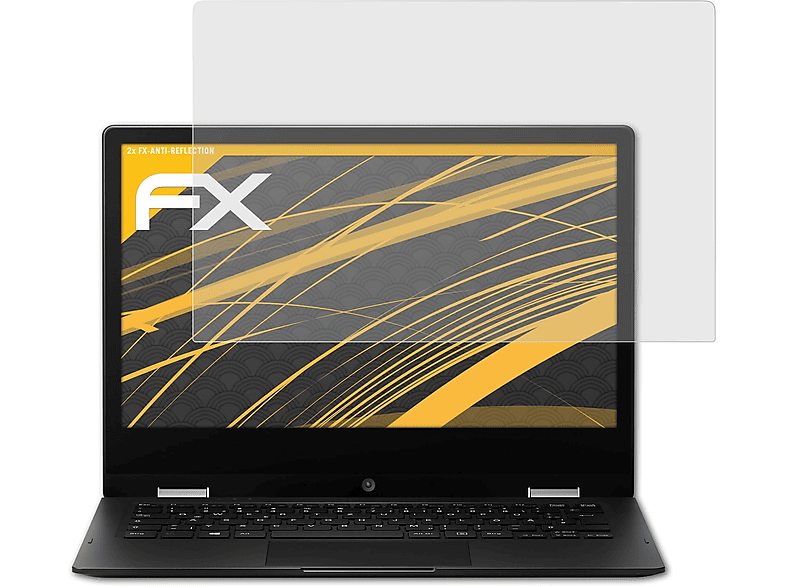 ATFOLIX 2x FX-Antireflex Displayschutz(für Medion AKOYA E2291 (MD61093))