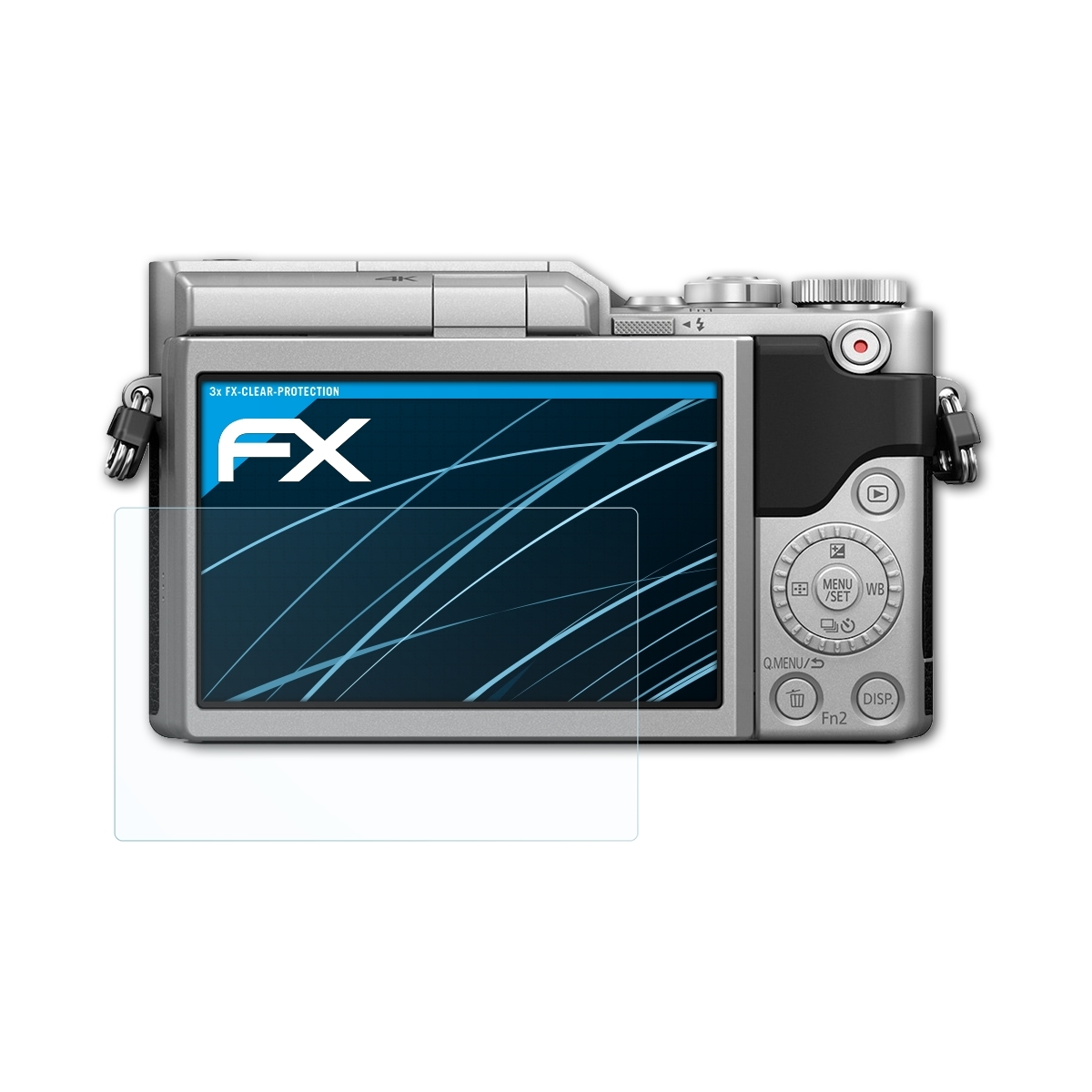 DC-GX880) ATFOLIX Displayschutz(für Panasonic Lumix 3x FX-Clear