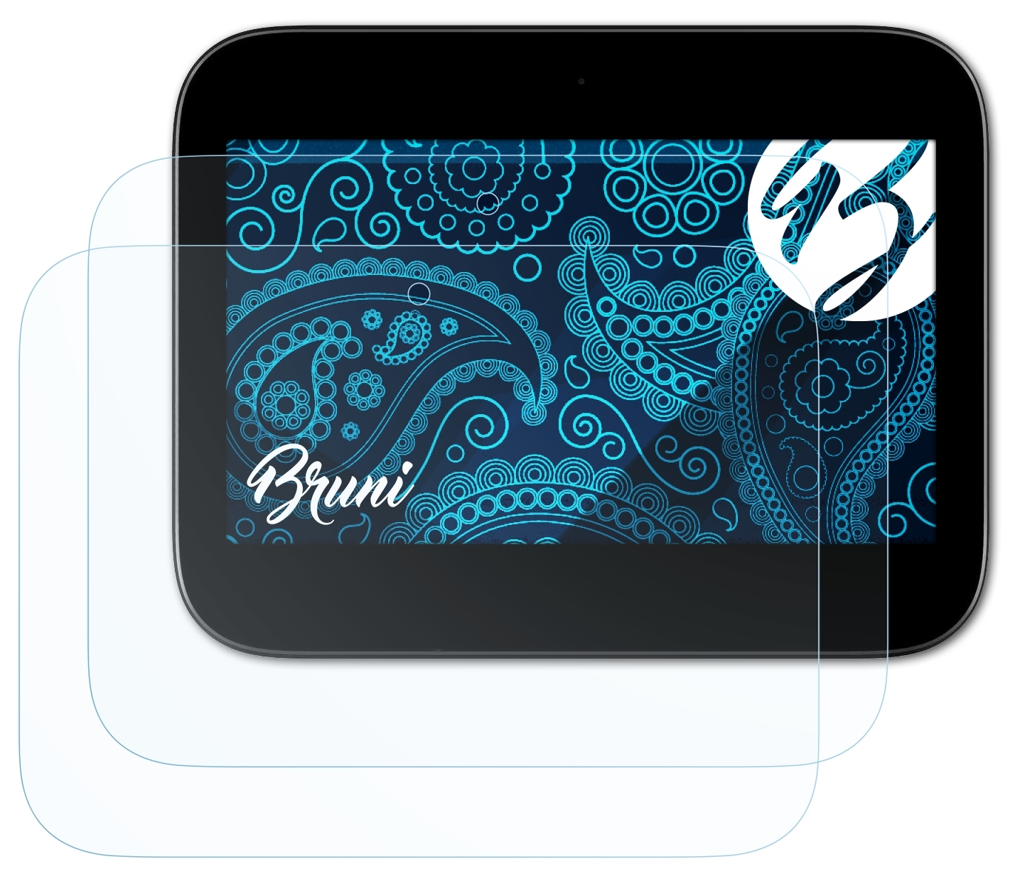 2x BRUNI 5G Schutzfolie(für Basics-Clear Hub) HTC