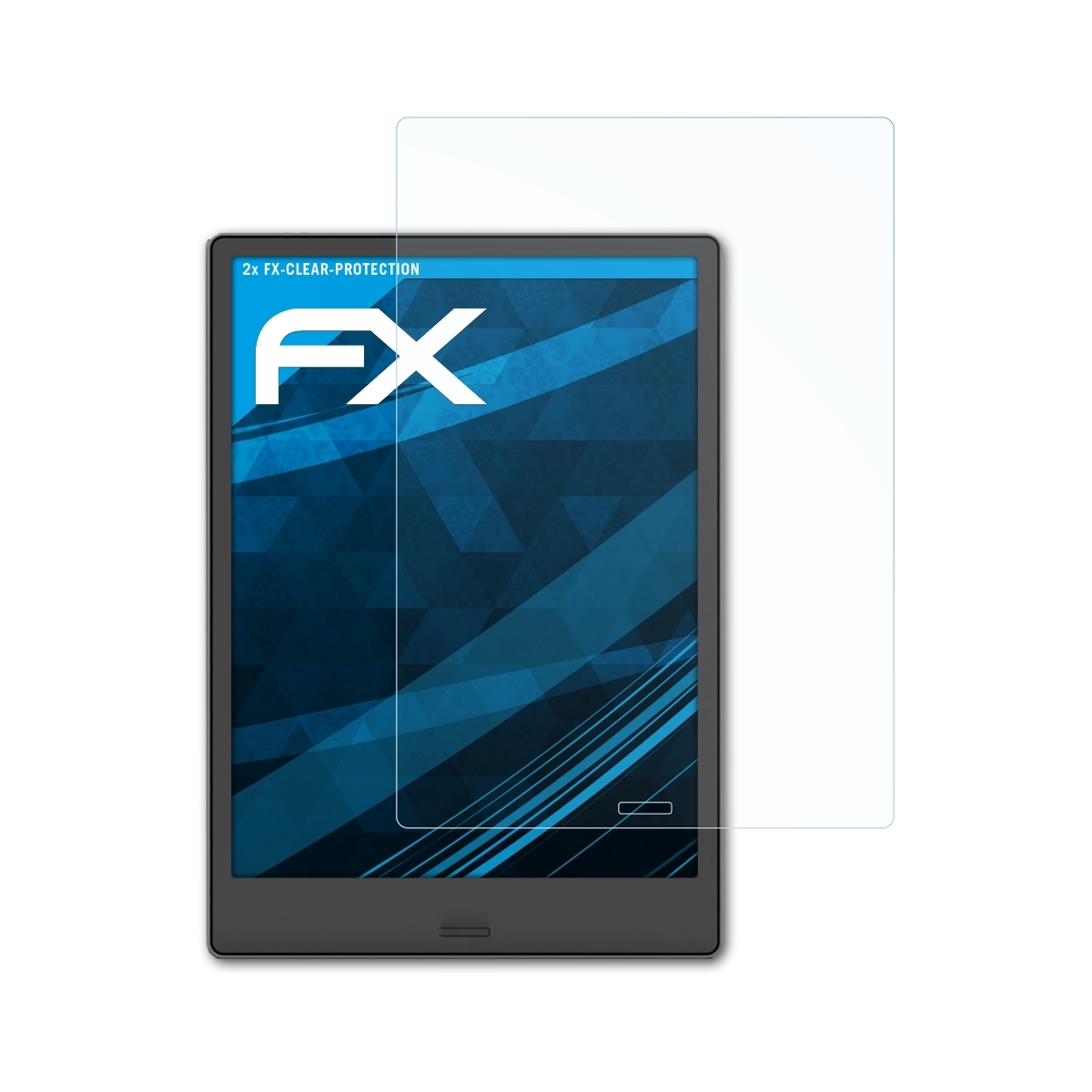 BOOX Note ATFOLIX Pro) FX-Clear 2x Displayschutz(für