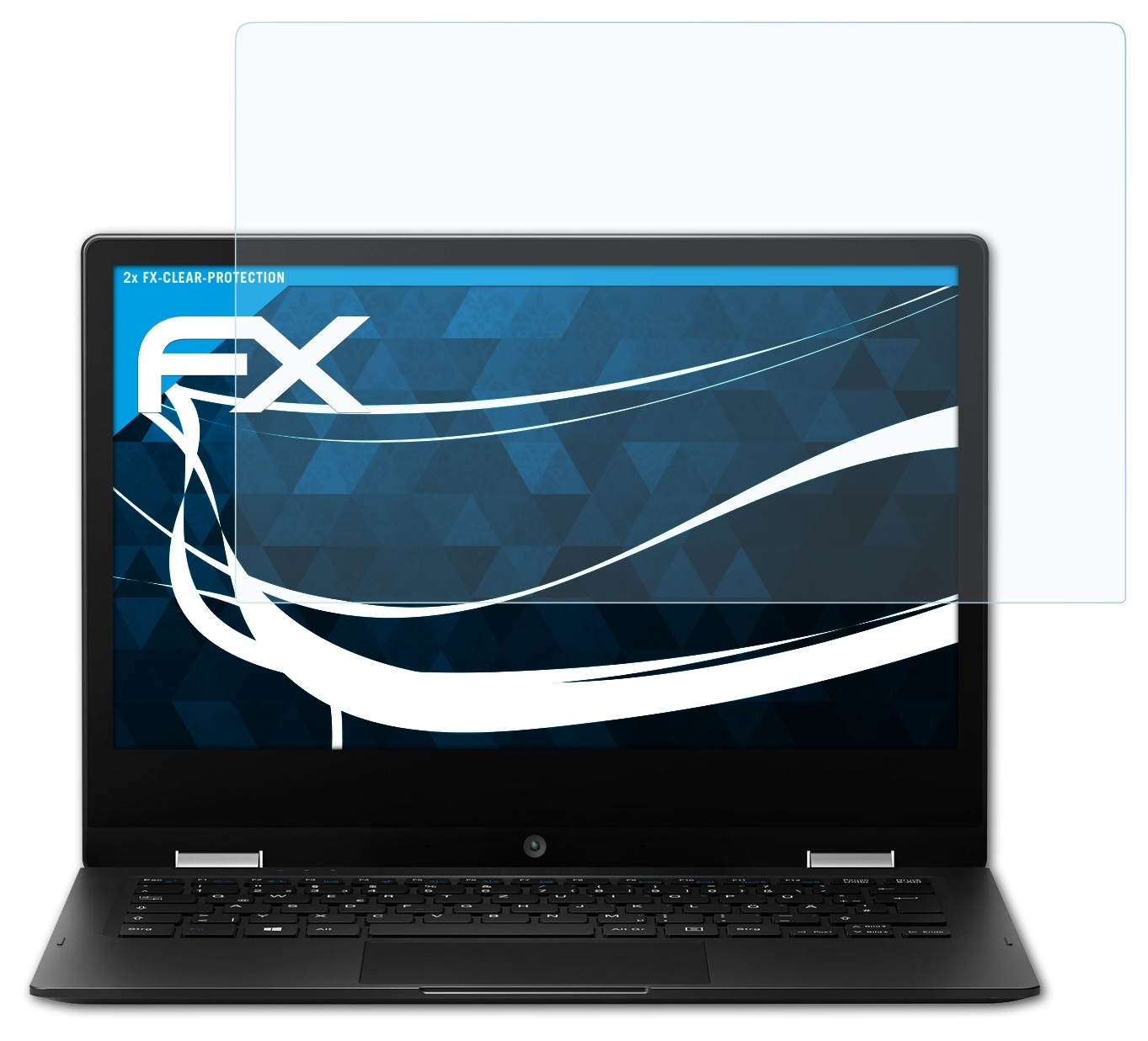 ATFOLIX 2x FX-Clear Displayschutz(für (MD61093)) E2291 AKOYA Medion