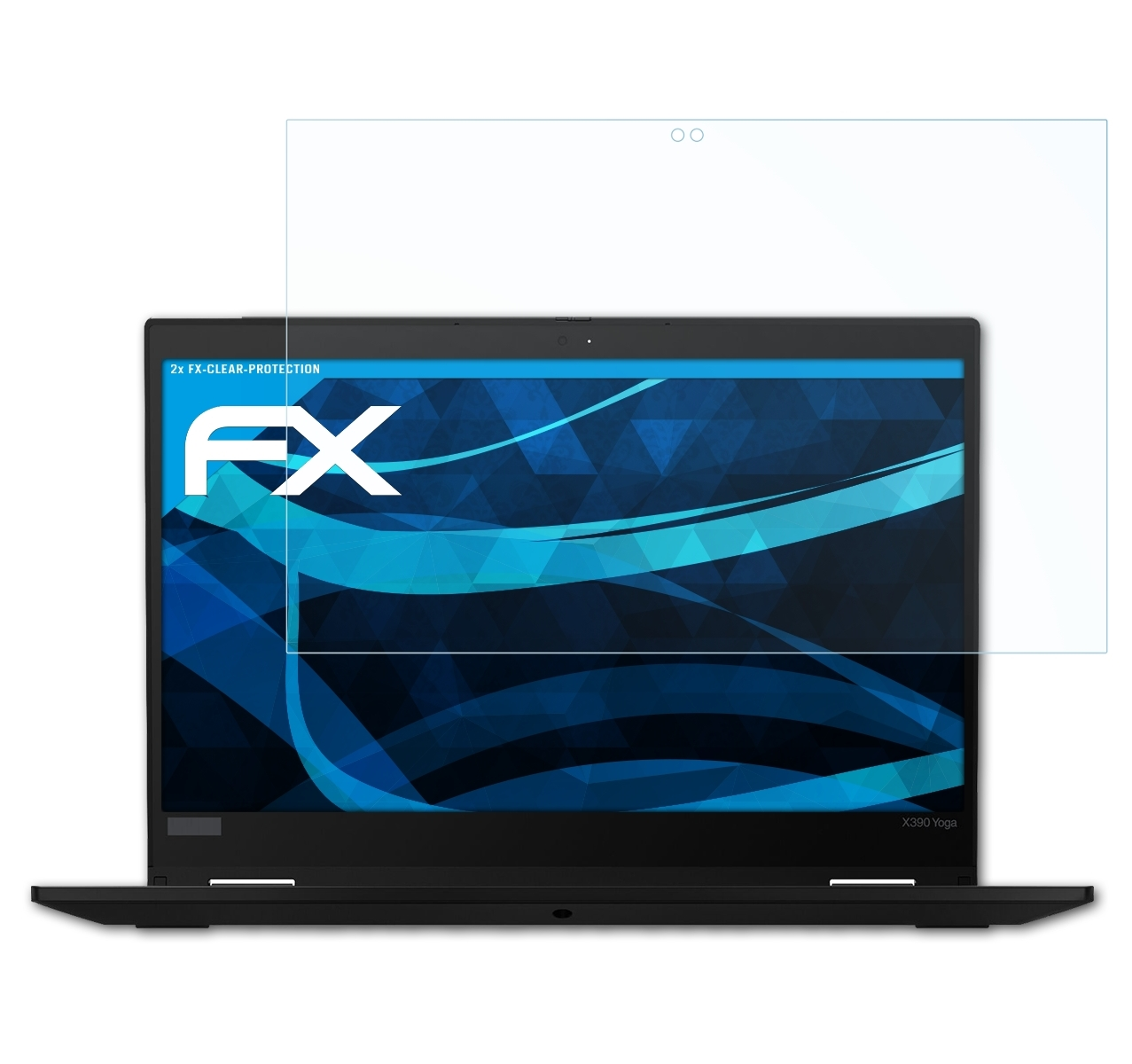 Yoga) Displayschutz(für 2x Lenovo FX-Clear X390 ThinkPad ATFOLIX