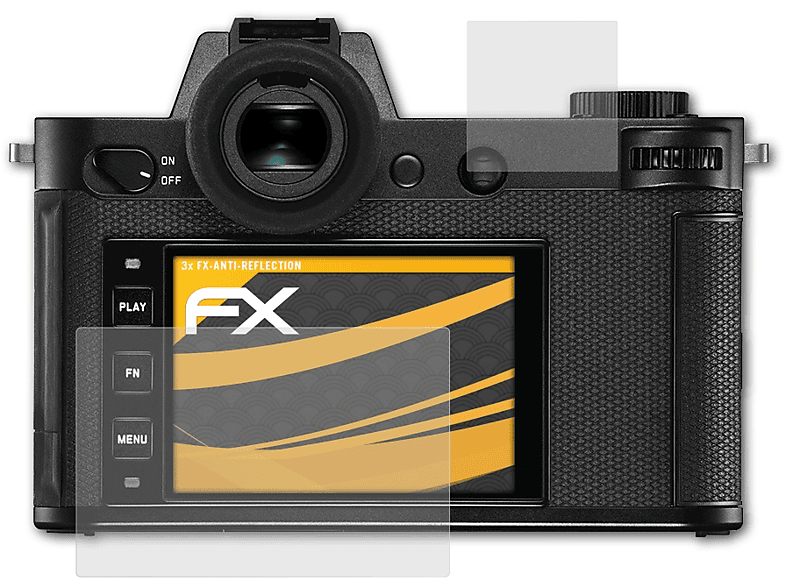 3x Leica Displayschutz(für FX-Antireflex SL2) ATFOLIX