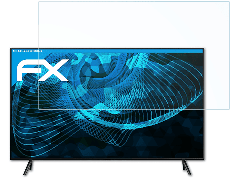 ATFOLIX FX-Clear Displayschutz(für Sony QLED (43 Inch)) 4K Q60R